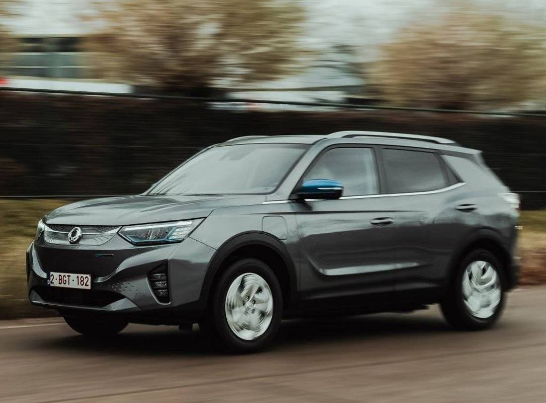 Test - Met de elektrische SsangYong Korando sta je een uur aan de snellader