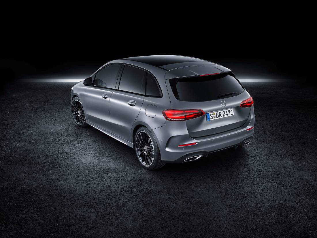 Mercedes-Benz B-klasse 200 achterkant