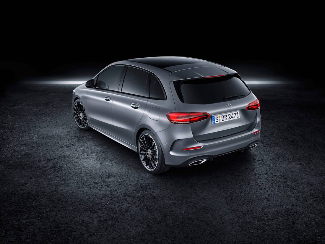 Mercedes-Benz B-klasse 200 achterkant