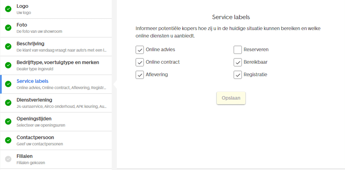 NL servicelabels b2b