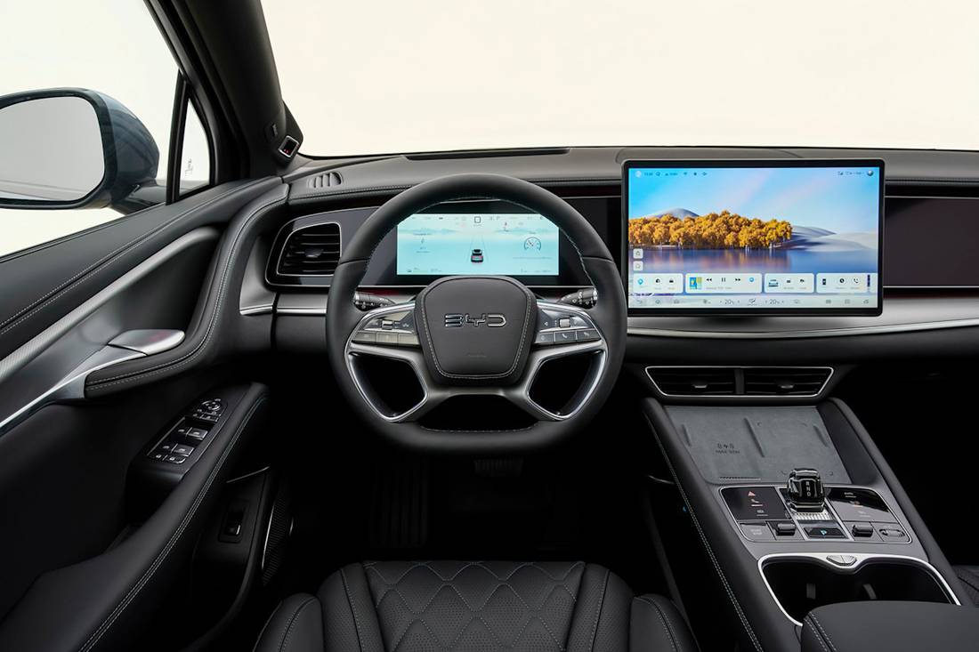 byd sealion 7 interieur