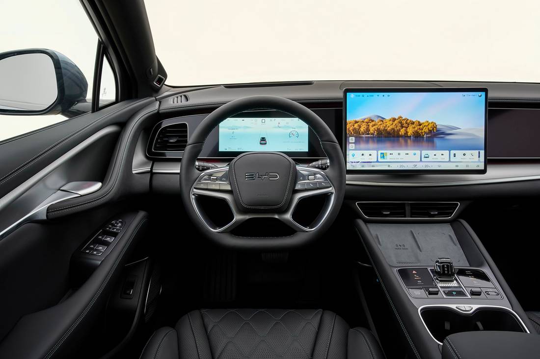 byd sealion 7 interieur