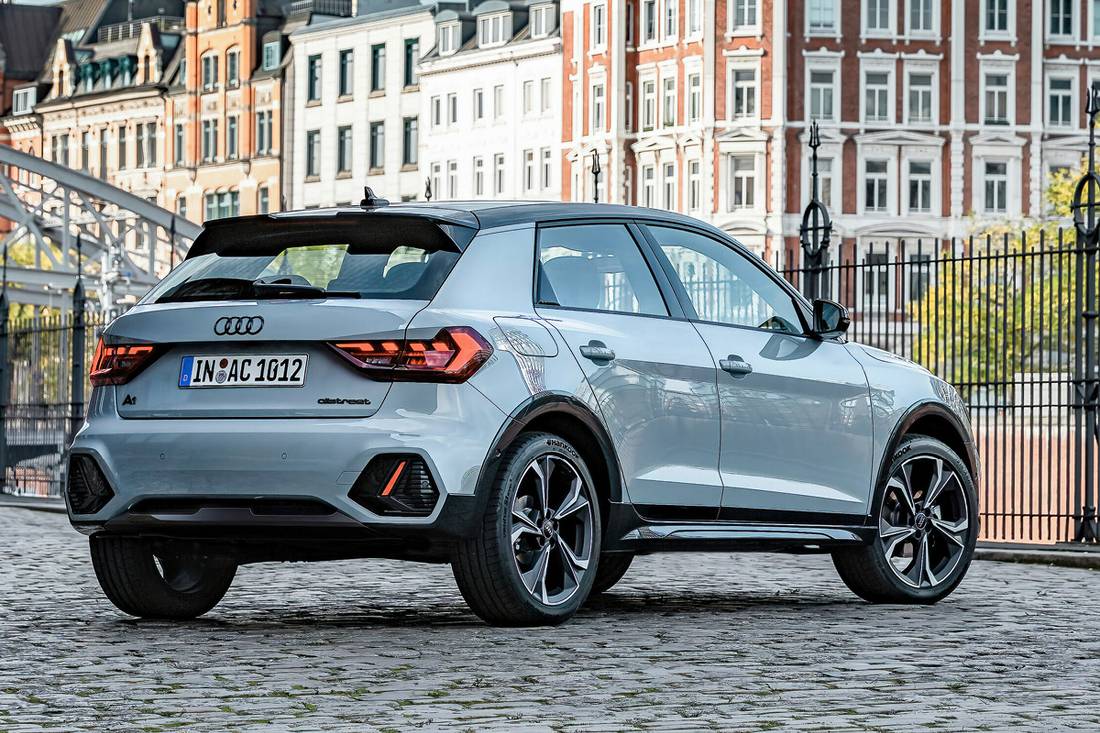 Audi A1 allstreet achterkant