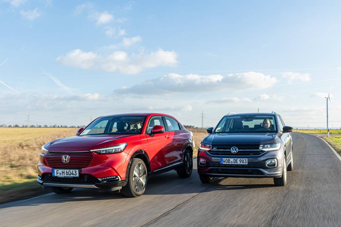 Nieuwe Honda HR-V is sneller en zuiniger dan Volkswagen T-Cross