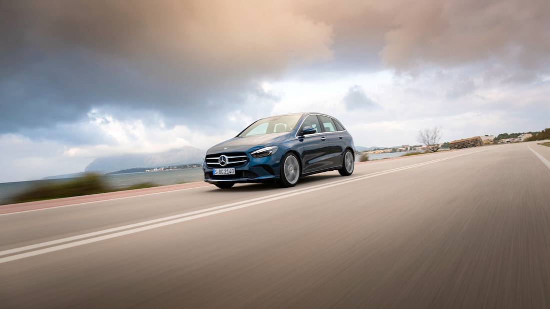 Mercedes-Benz B 180 voorkant