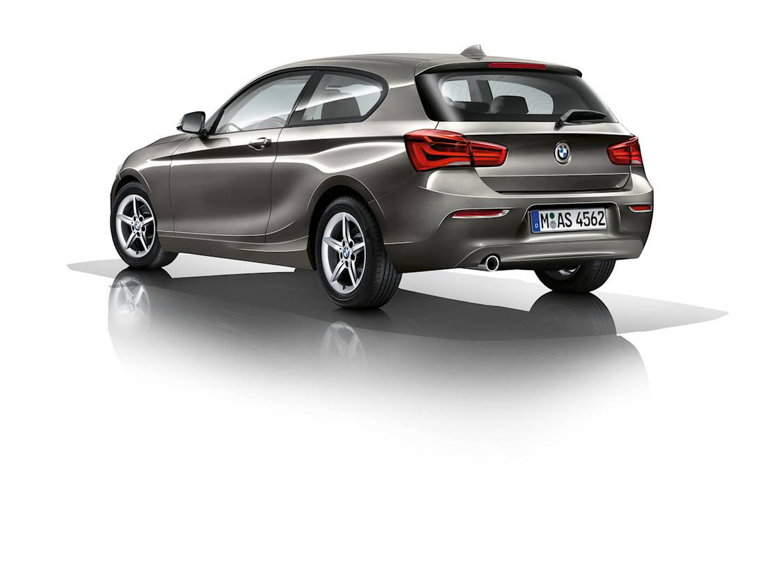 BMW 114 achterkant