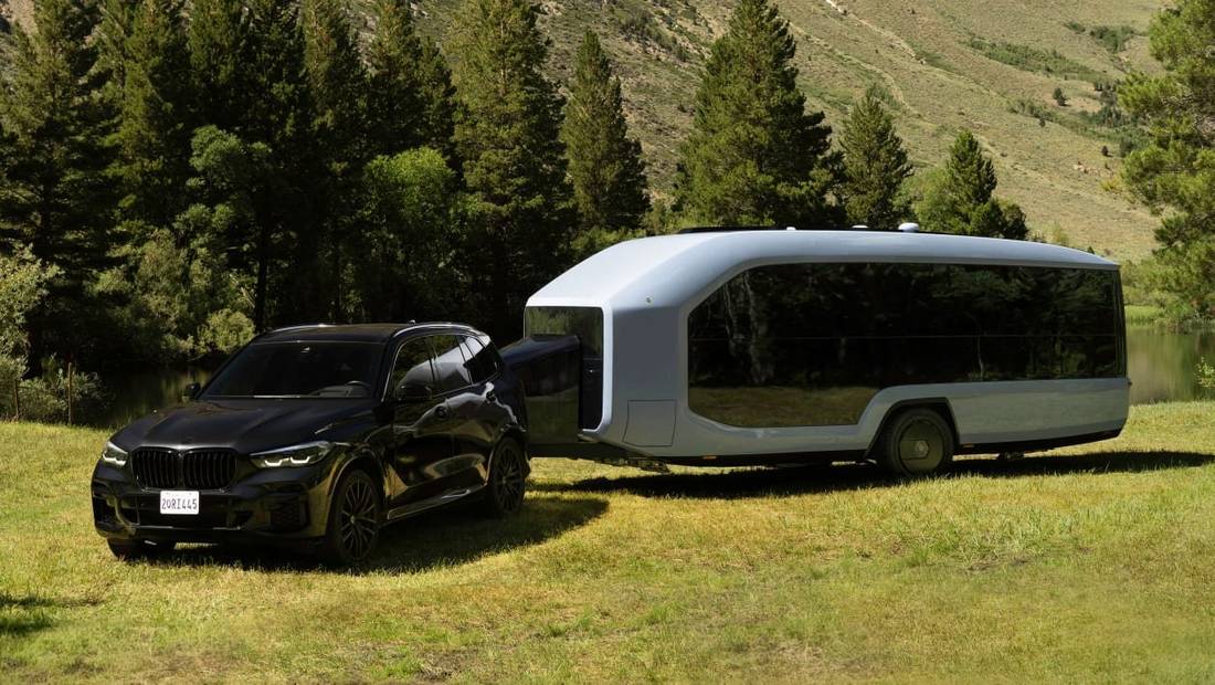 Deze peperdure caravan is de droom van elke EV-rijder