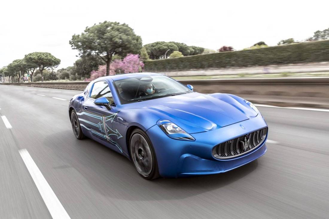 Nieuwe Maserati GranTurismo - Hier rijden 1200 elektrische paardenkrachten