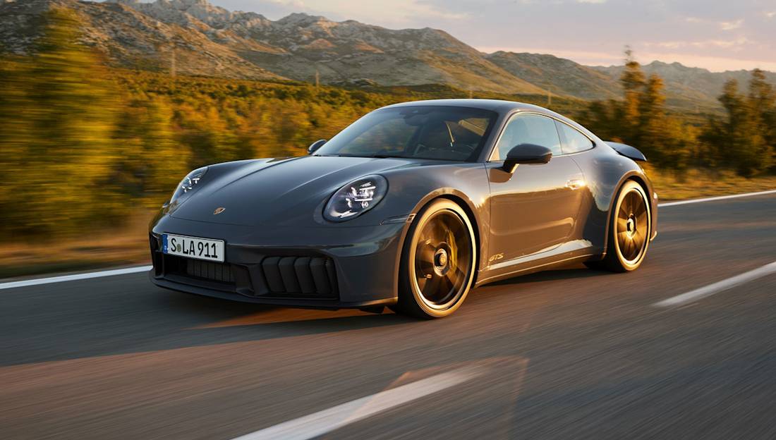 Porsche 911 GTS Hybrid voorkant