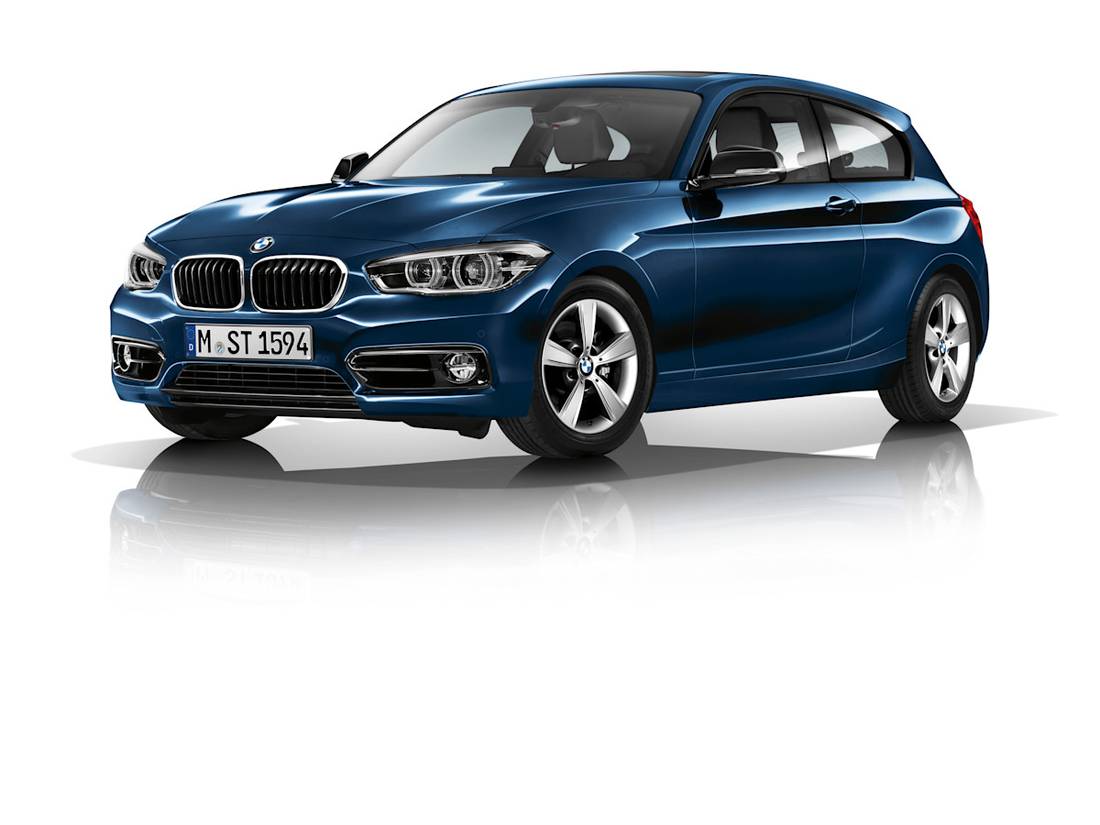 BMW 114 voorkant