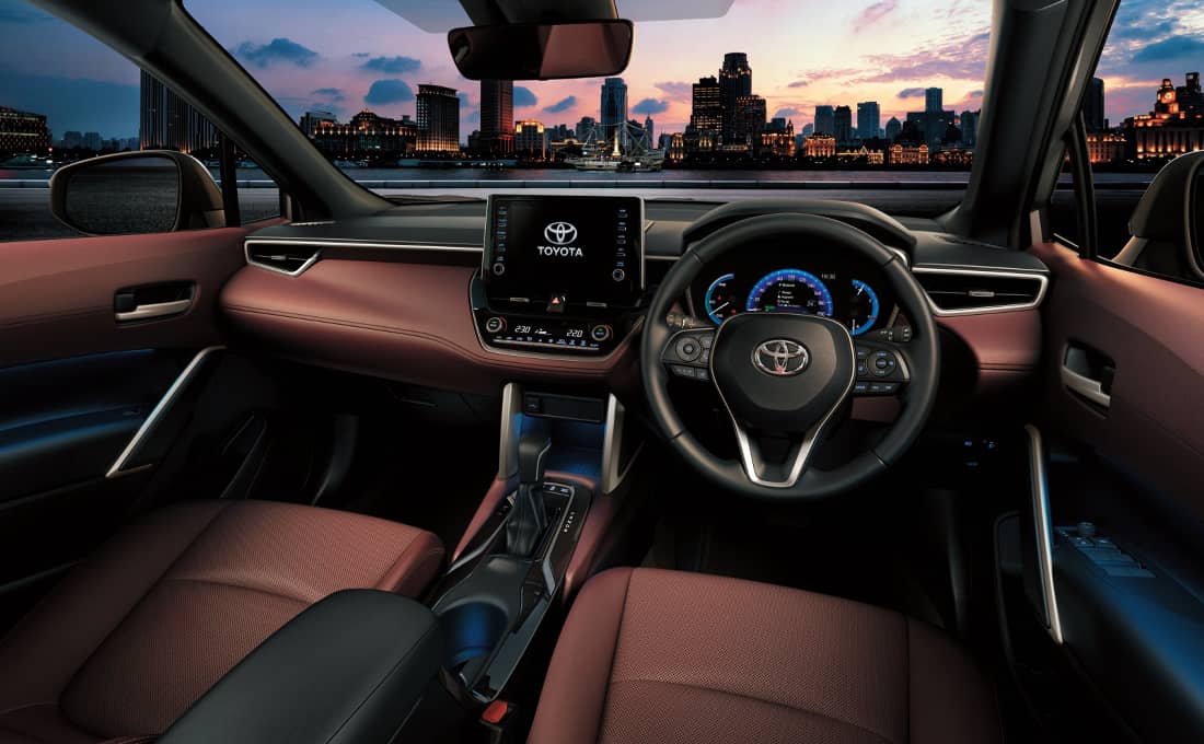 Toyota corolla cross interior