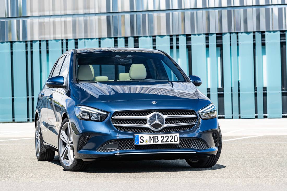 Mercedes-Benz B-klasse 200 voorkant