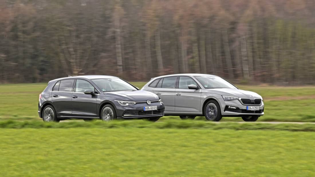 Test Volkswagen Golf en Skoda Scala: welke is beter?