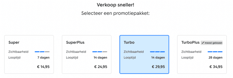 AutoScout24 promotiepakket