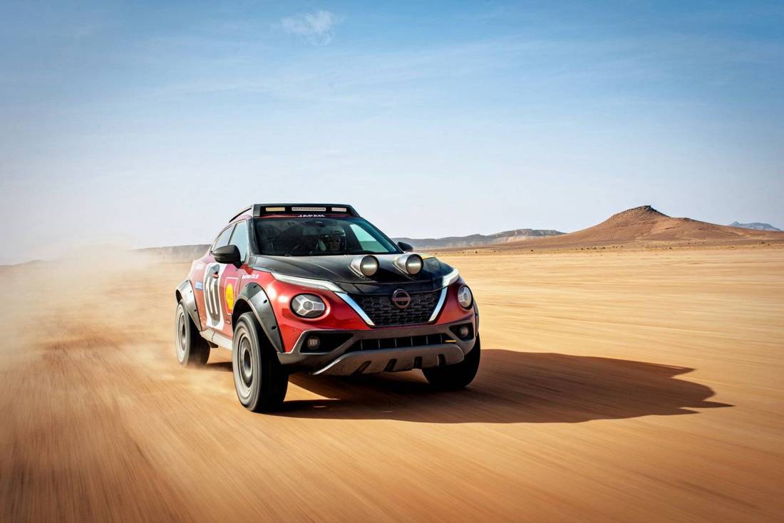 Er is één Nissan Juke die nóg gaver is dan deze Rally Tribute