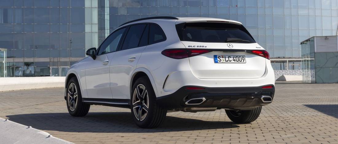Mercedes-Benz GLC 220 achterkant