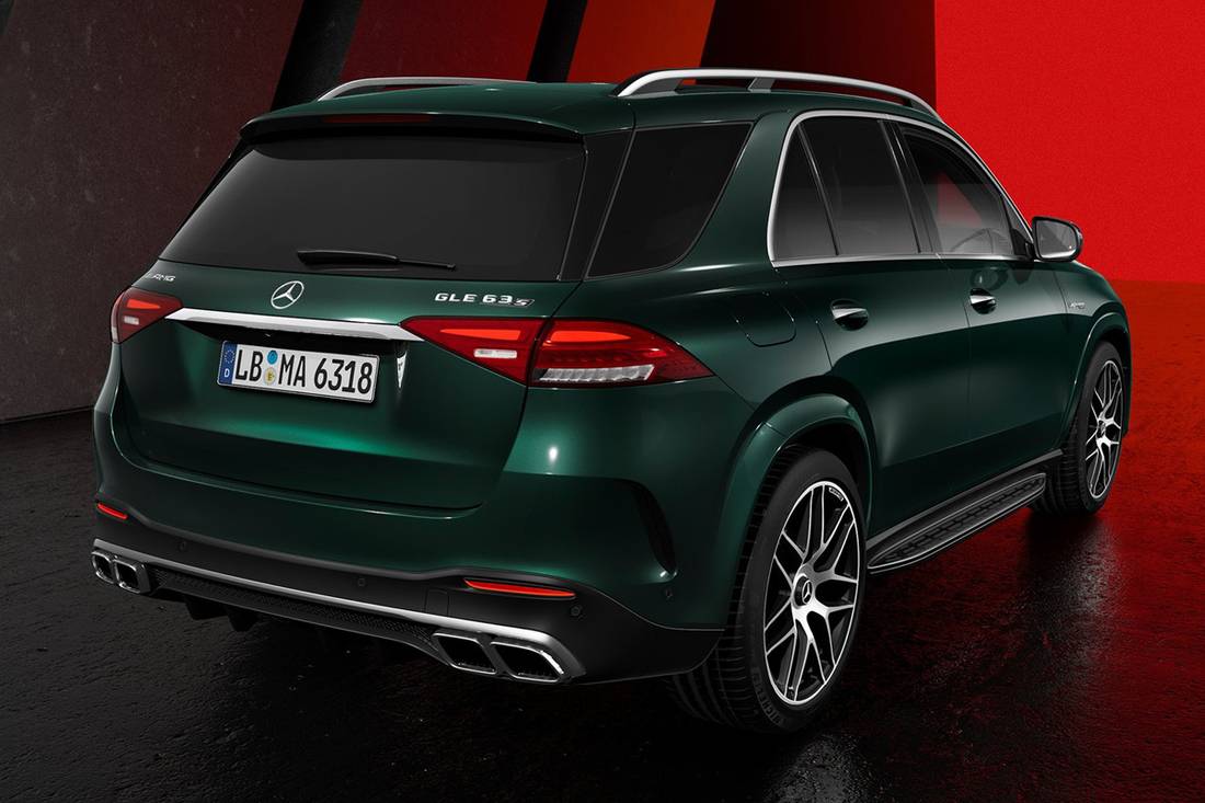 Mercedes Benz GLE63 AMG achterkant