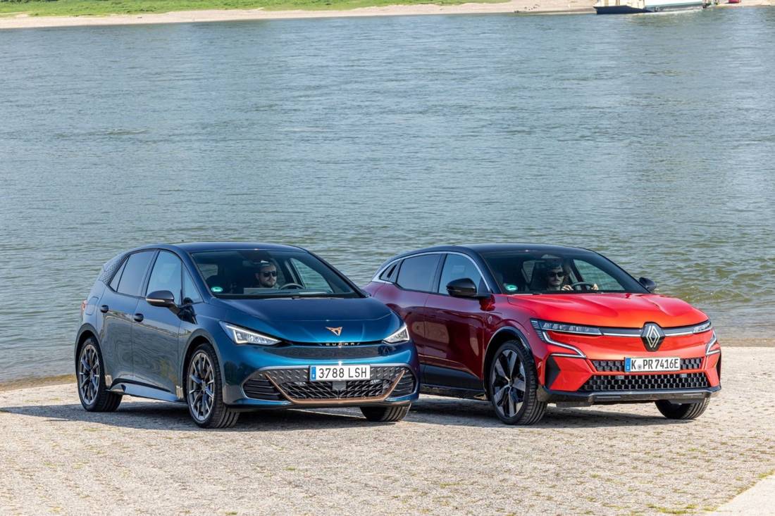 Cupra Born en Renault Megane E-Tech Electric lijken meer op elkaar dan je denkt