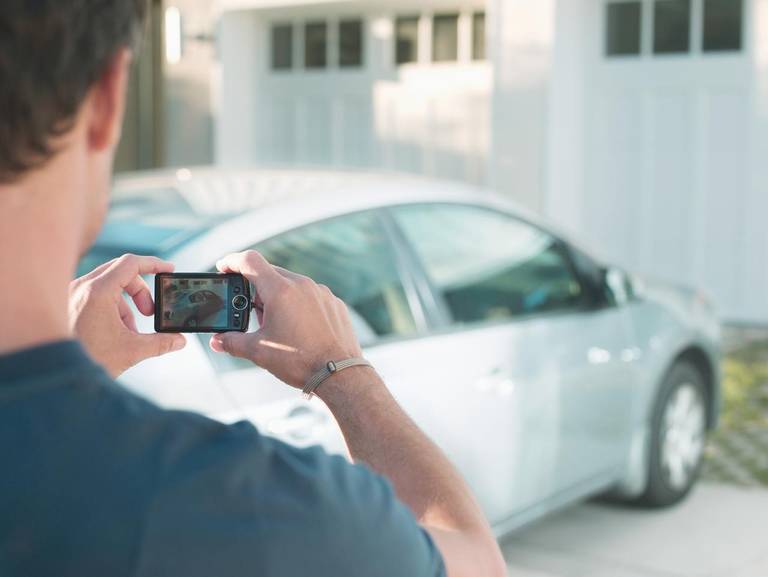 Fotograferen auto 