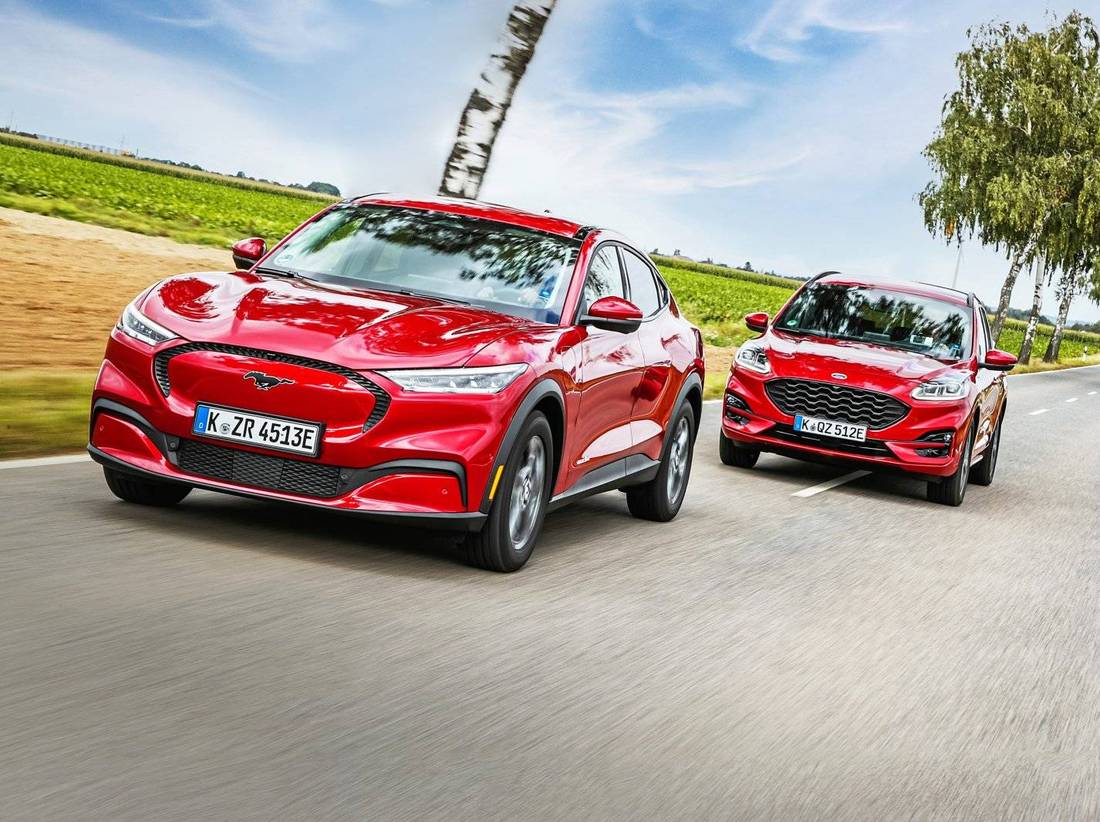 Test Ford Kuga PHEV legt 4 minpunten elektrische Mustang Mach-E bloot