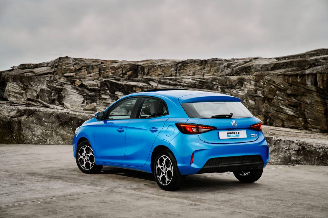 MG 3 Hybrid achter