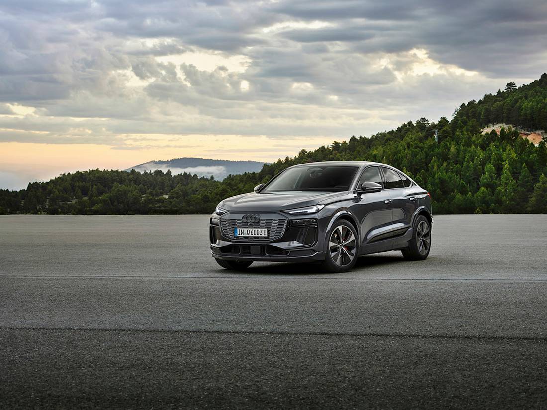 Audi Q6 Sportback e-tron voorkant