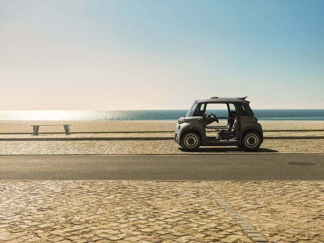 Citroën Ami Buggy - Zo'n schattig 'legervoertuig' hebben we nooit gezien