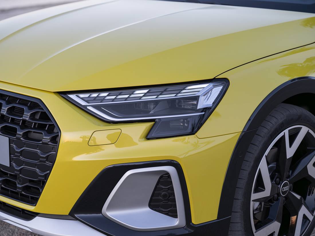 Nieuwe Audi A3 (2024): hoe de dagrijverlichting eruitziet, bepaal jij