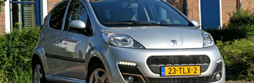 Rijtesten: Peugeot 107 – Gereden: Peugeot 107