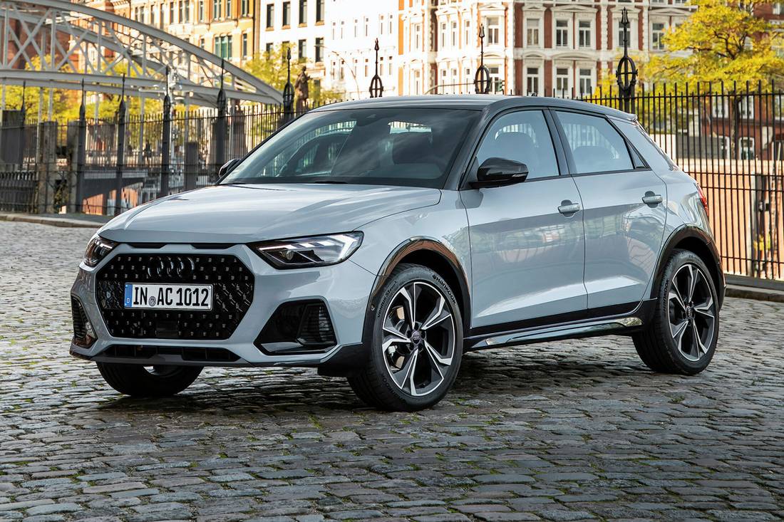 Audi A1 allstreet voorkant