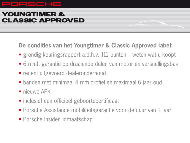 Youngtimer & Classic Approved